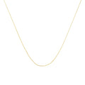 10K Gold 0.5mm Slender Fine Rope Chain Necklace 18 Inch-2