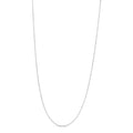 925 Sterling Silver Slim Unisex 18 Inch Ball Bead Chain Necklace-0