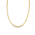 4mm 18K Gold Filled Cuban Curb Link Chain Bulk Wholesale-0