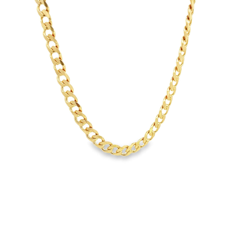 6mm 18K Gold Filled Cuban Chain 14-24 Inch Stylish Necklace-3