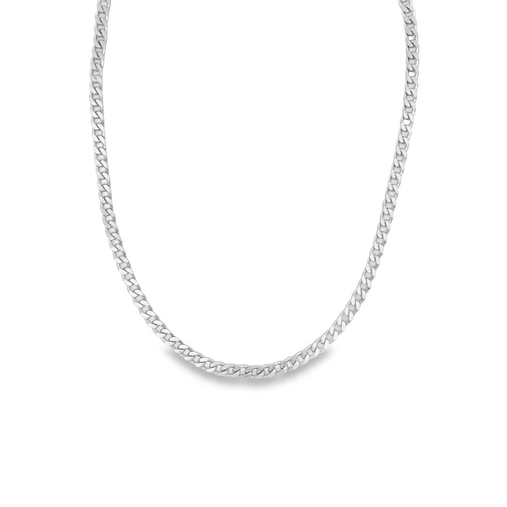 4mm 18K Gold Filled Cuban Curb Link Chain Bulk Wholesale-1