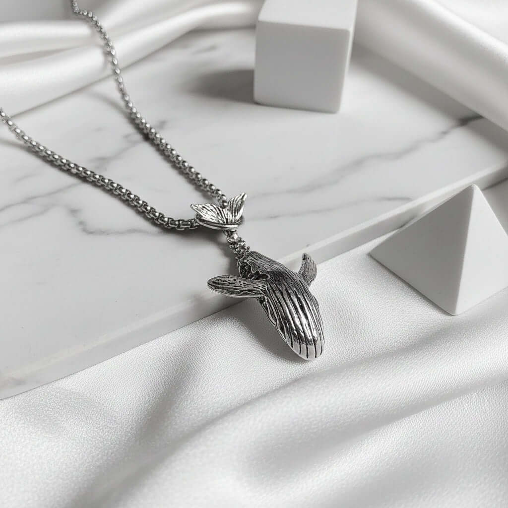 Hipster Hip-Hop Pendant Necklace for Men and Women Adjustable Chain-3