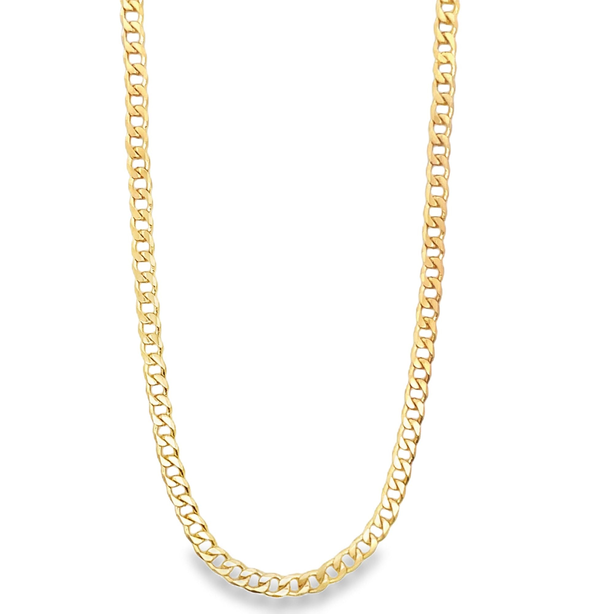 4mm Cuban Link Chain (F19)-0