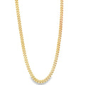 4mm 18K Gold Filled Cuban Curb Chain Wholesale Bulk Options-0